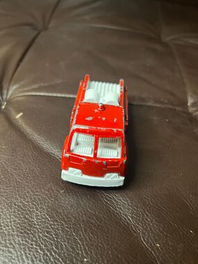 Tootsietoy Fire Pumper Truck Red White Made in USA 3 in 1970’s